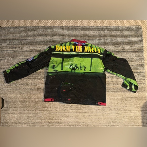 Roam the Halls “Natural Born Killers” Denim Jacket - Size XL - Picture 7 of 9